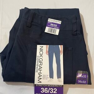Nick Graham Everywhere Navy Stretch Modern Fit Pants